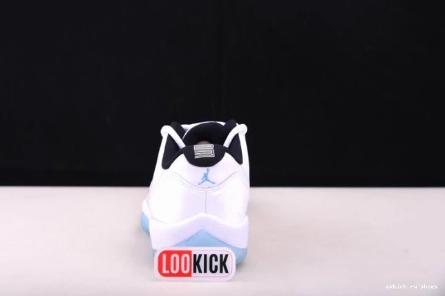 Rep Low AV2187-117 11 Air Blue Jordan Legend 0703